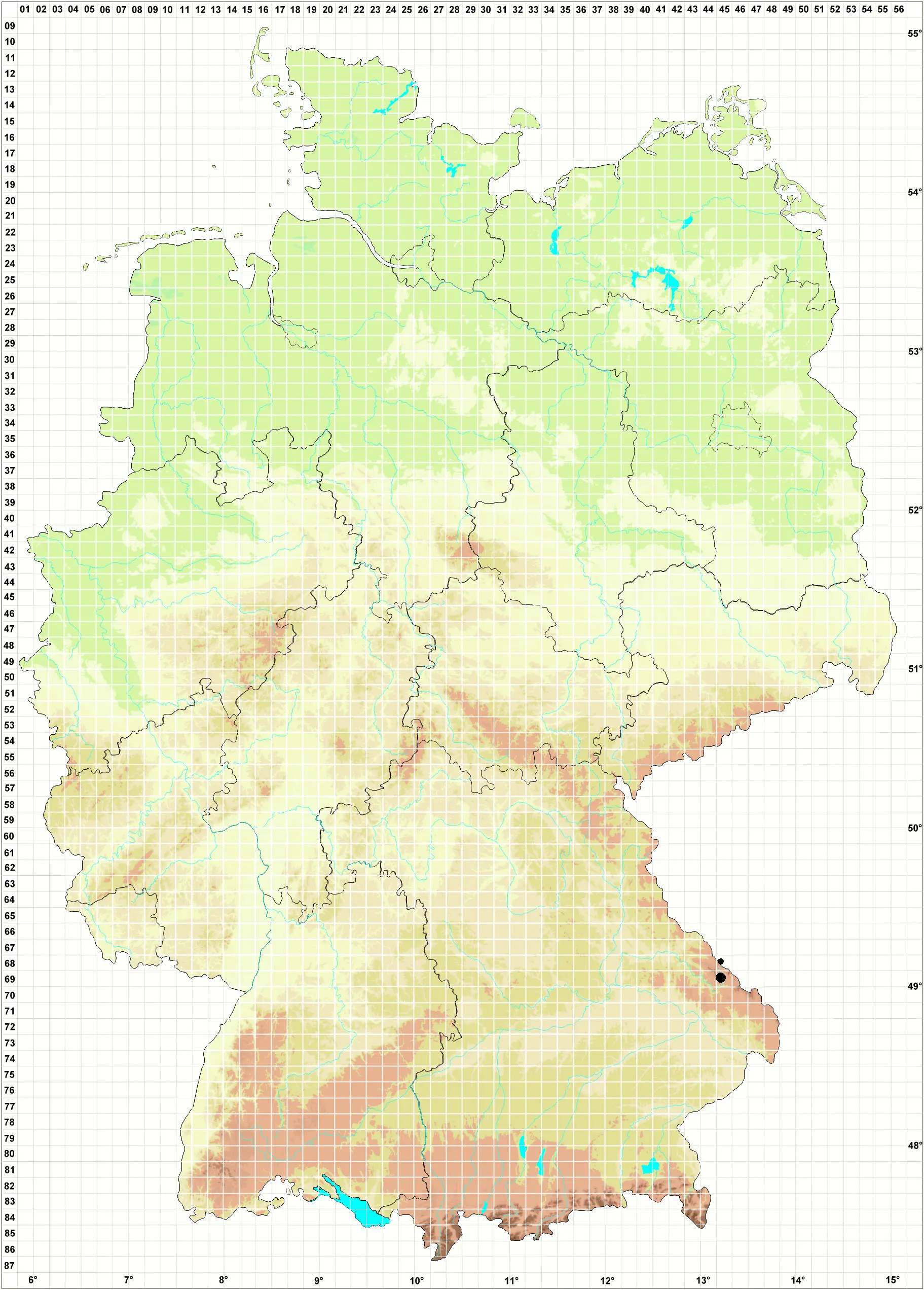 Karte Protokoll Kryptogamentagung 2006